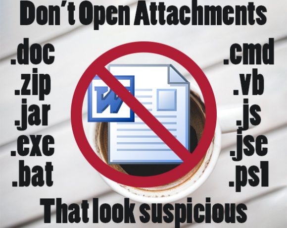 Beware of Email Attachments even Word documents